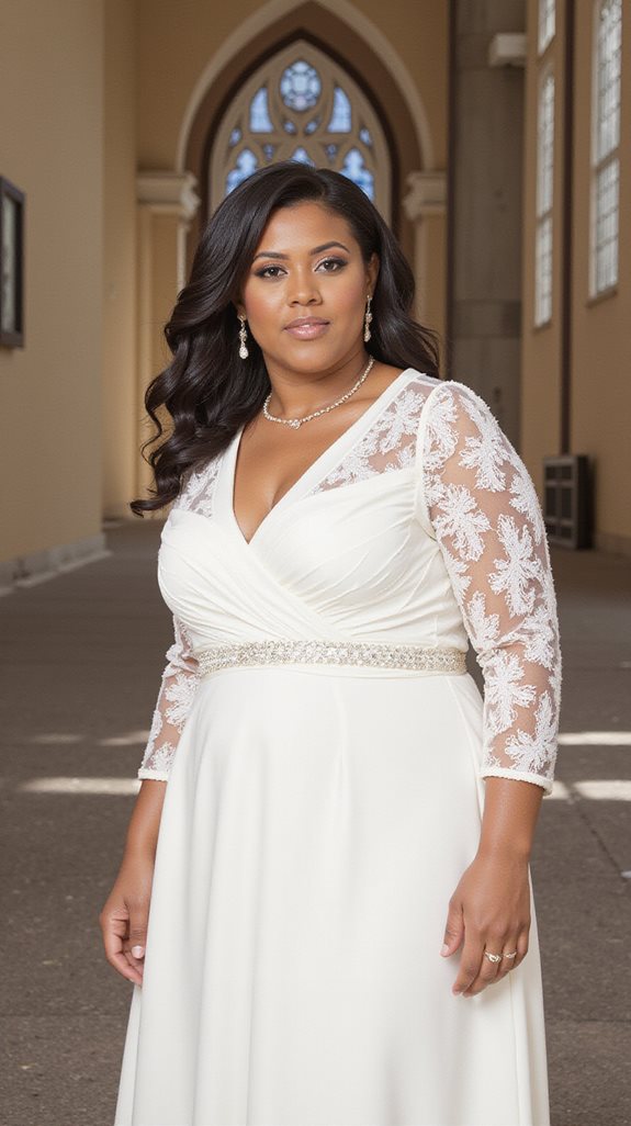 flattering plus size elegance