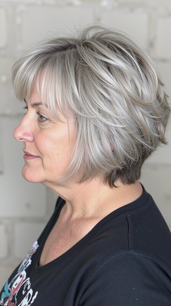 graduated shag for elongation