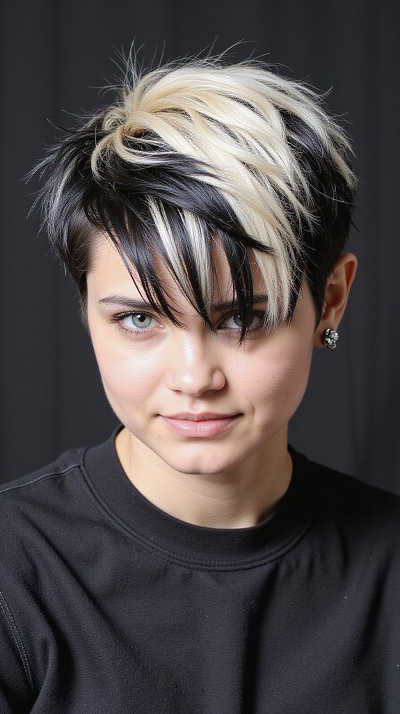 rebellious geometric color placement