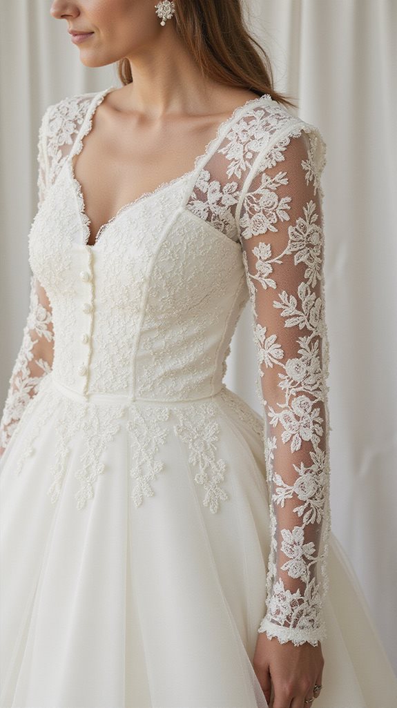 romantic timeless lace elegance