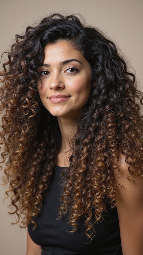 strategic caramel highlights placement