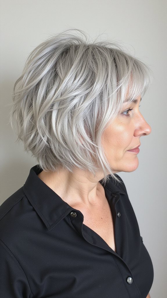 structured shag with movement