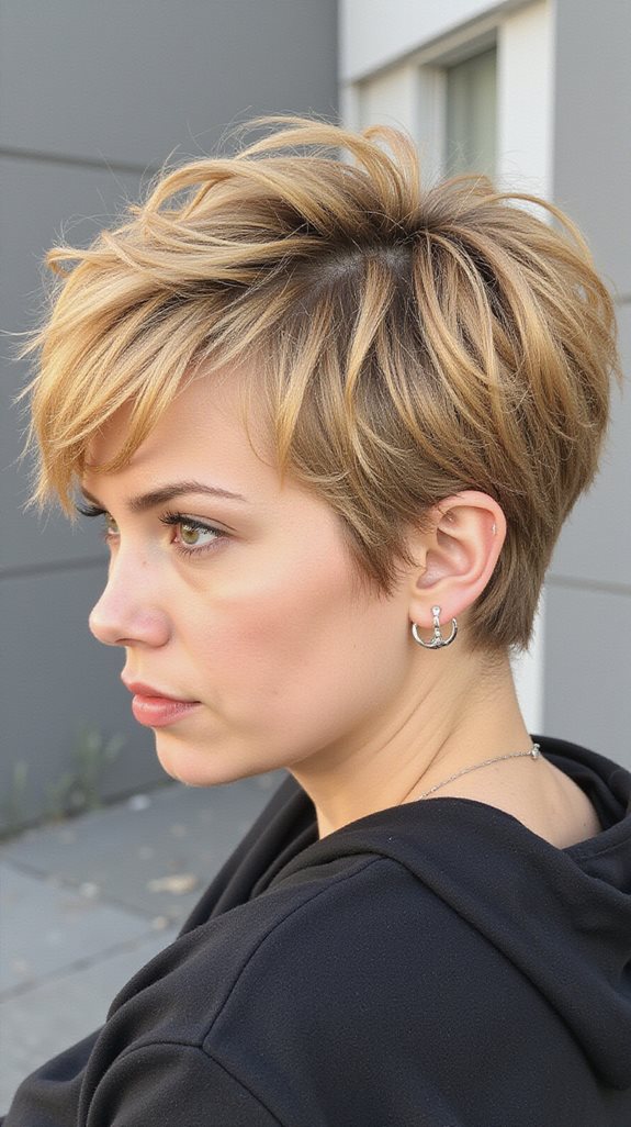 vintage shaggy pixie bob