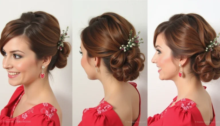 valentines hairstyle