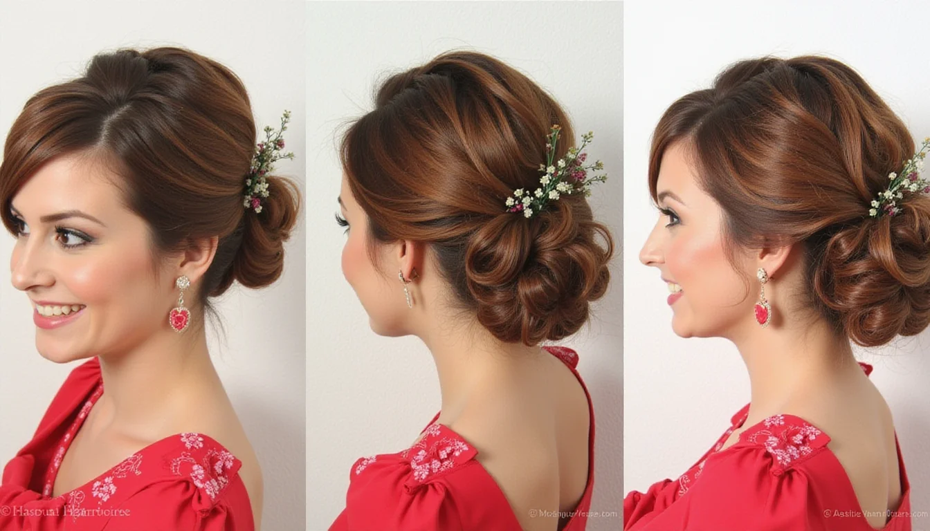 valentines hairstyle