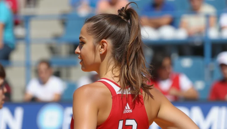 Volleyball Hairstyle