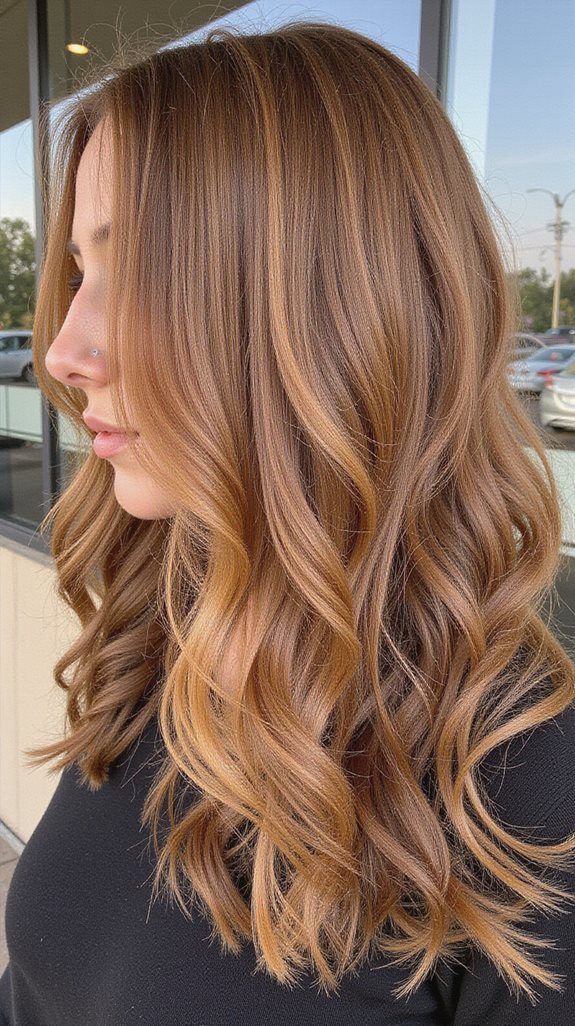 caramel hair color maintenance