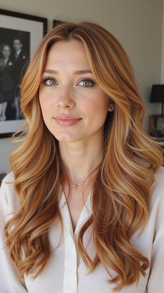 cool toned caramel hair colors