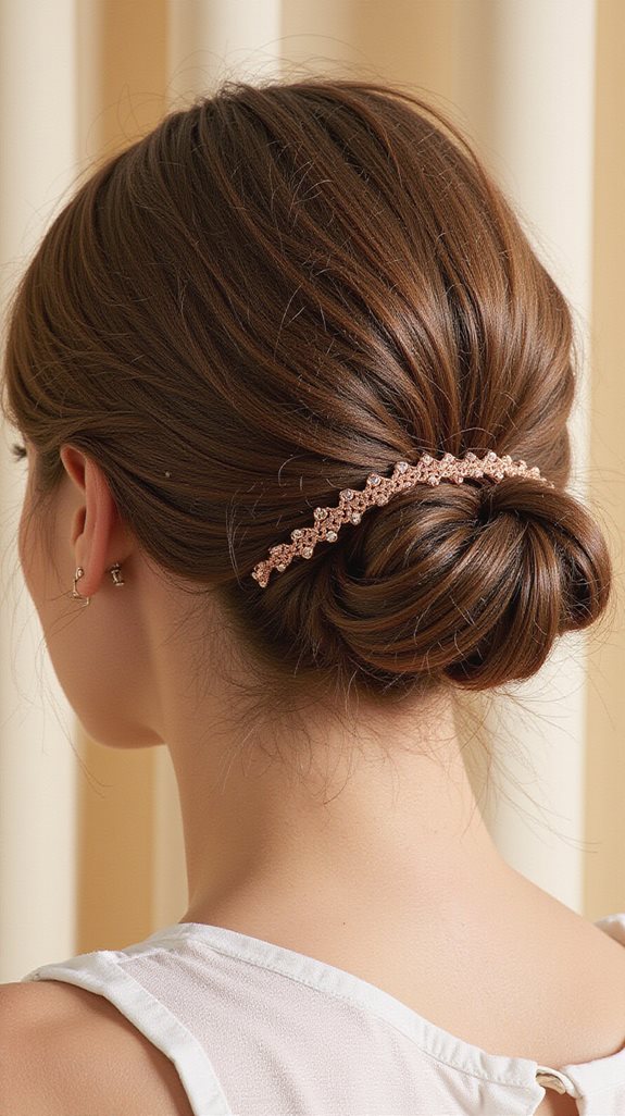 elegant valentine s ponytail wrap