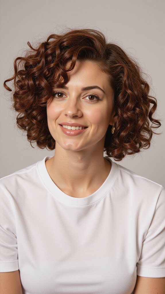 timeless classic curly bob