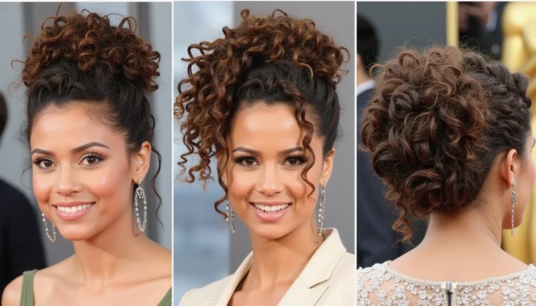 Curly Updo Hairstyles