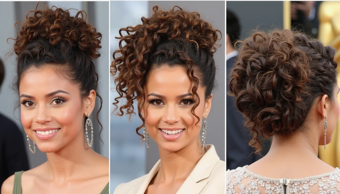 Curly Updo Hairstyles