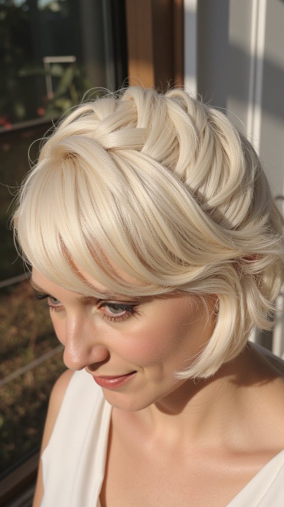 art deco hair styling