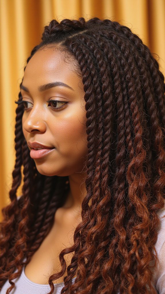 bold chunky protective style