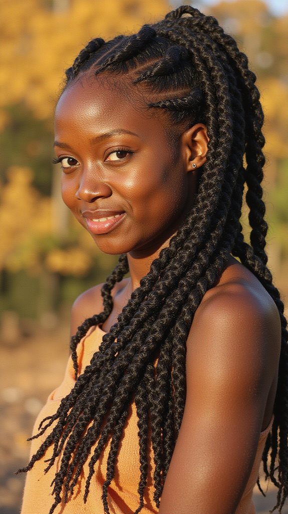 senegalese twists installation technique
