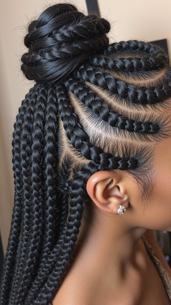 versatile three strand braiding technique