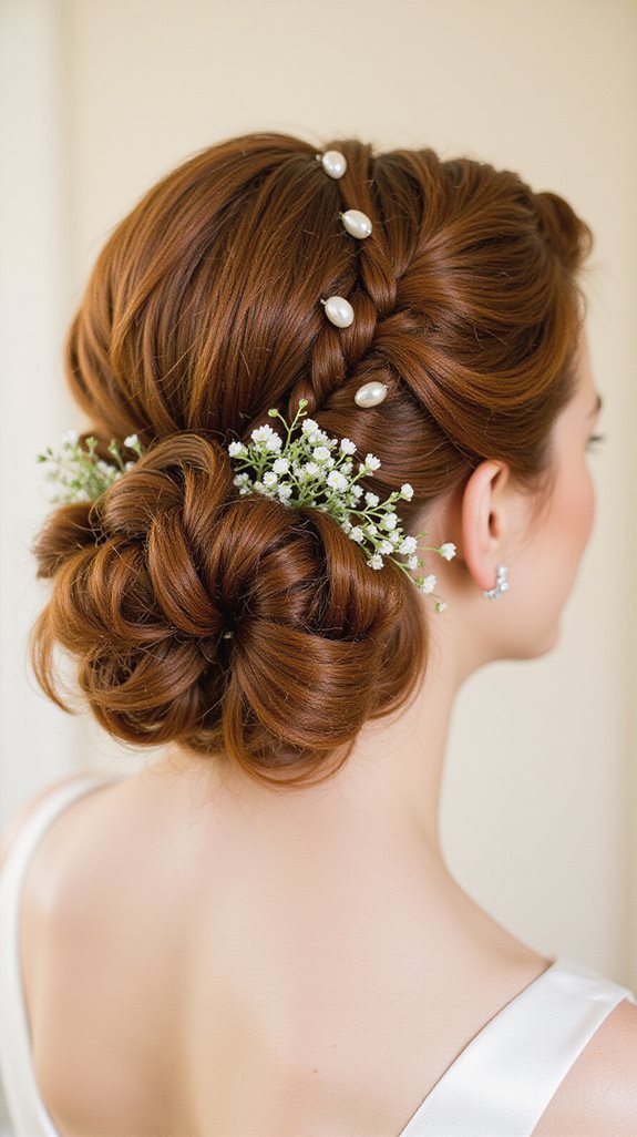 vintage hairstyle with accessories