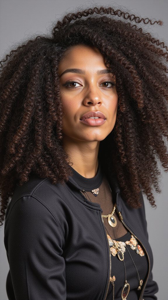 voluminous curly hair techniques