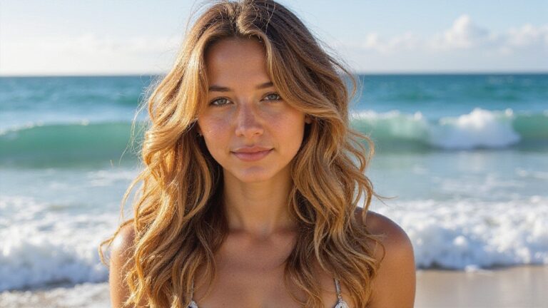 beach inspired hair color ideas