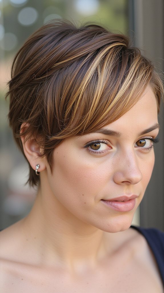 bold short ombre styles