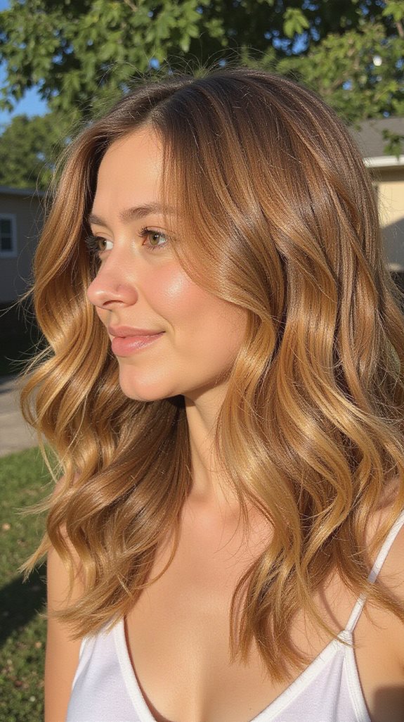 effortless blonde brown blend
