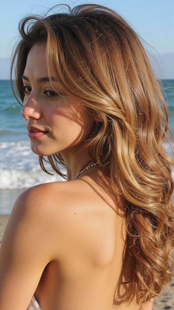 effortless sun kissed balayage