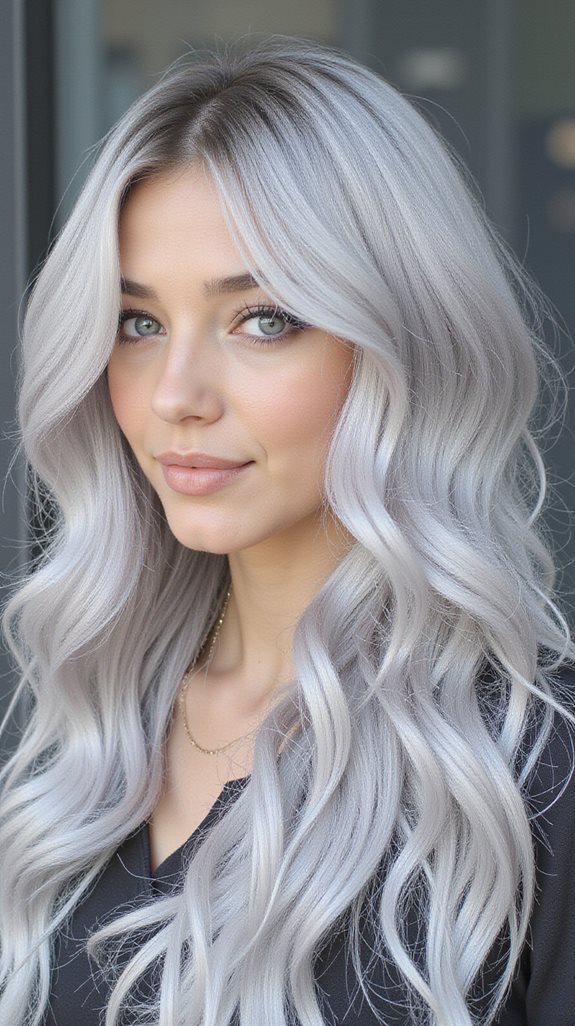 ethereal silver toned hair care