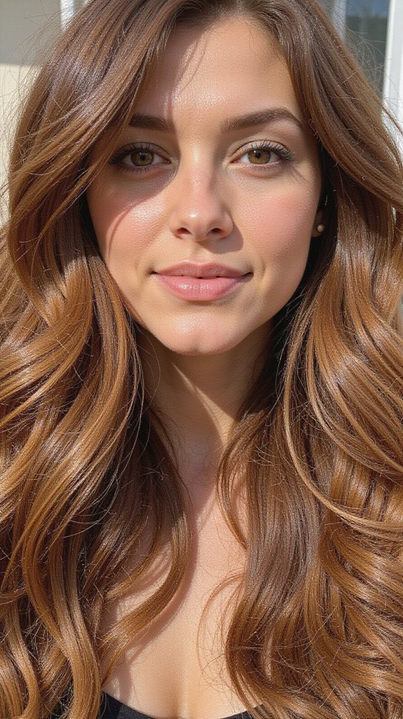 golden balayage hair care