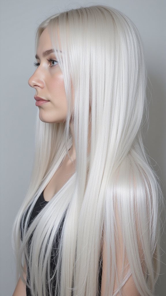 platinum blonde hair maintenance