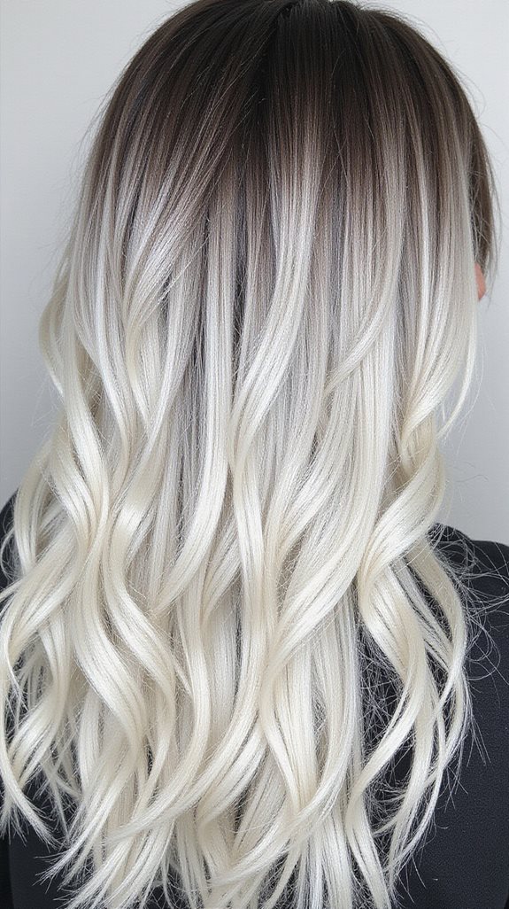 rooty platinum blonde technique