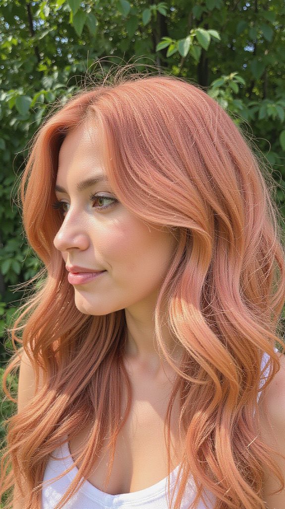 rose gold hair maintenance tips