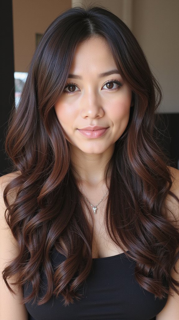 sophisticated dark hair techniques