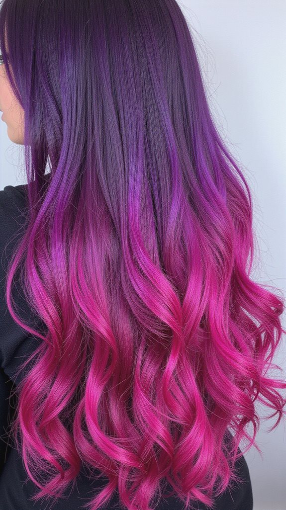vivid purple magenta gradient