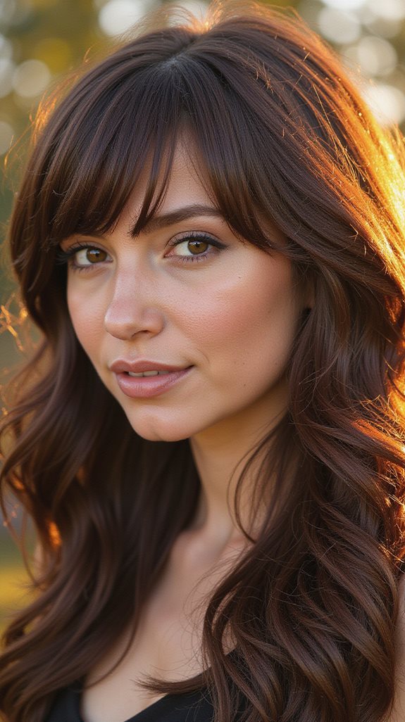 warm rich espresso highlights