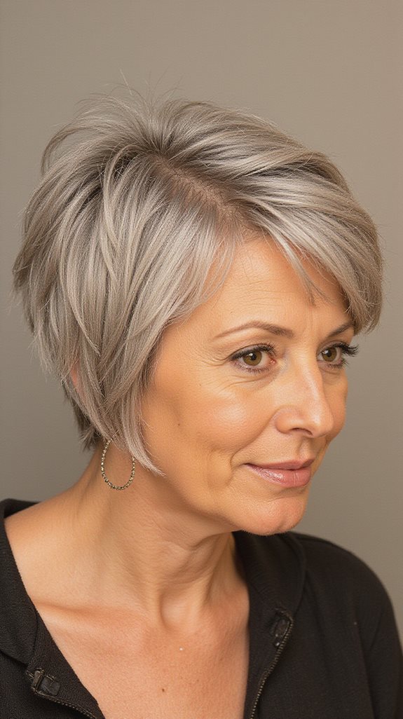 asymmetrical bob for fine hair