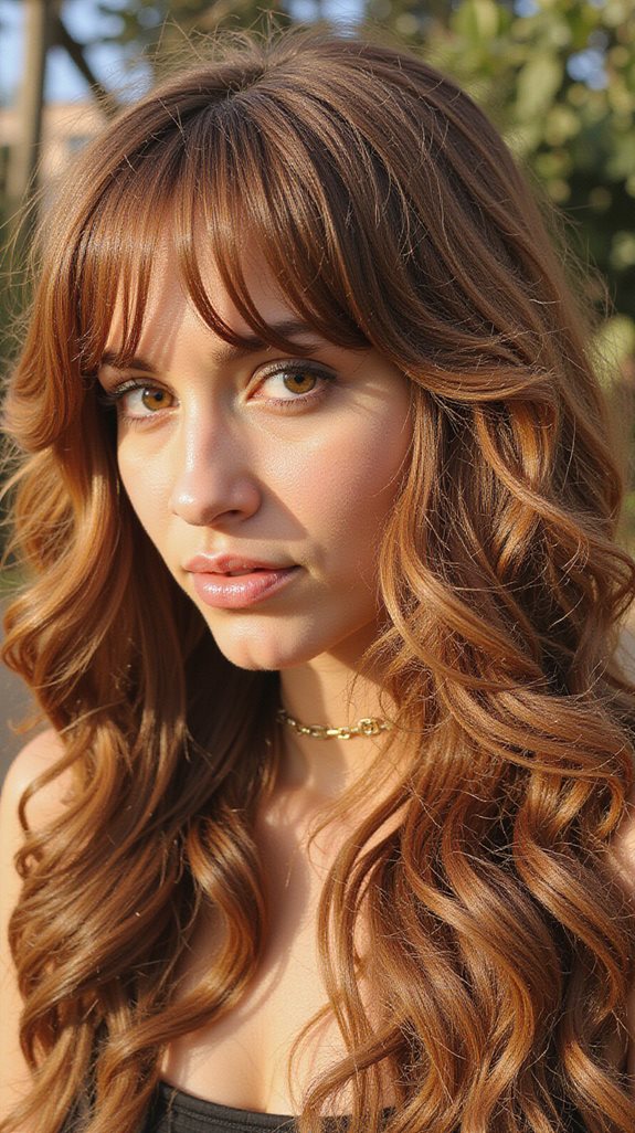 bold retro honey highlights