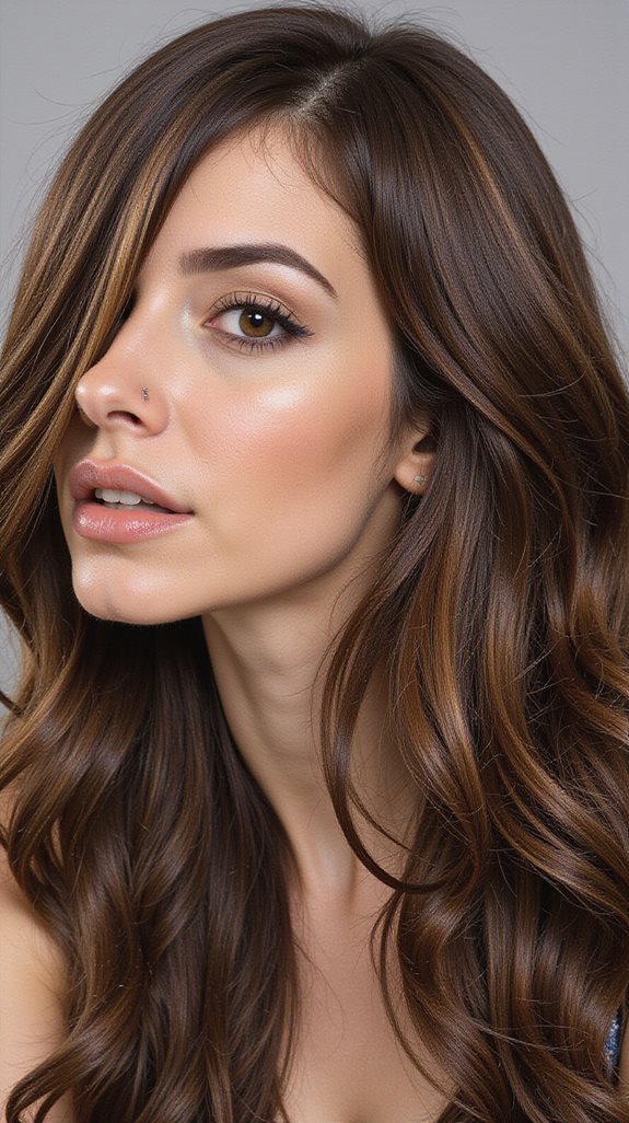 caramel babylights on chocolate