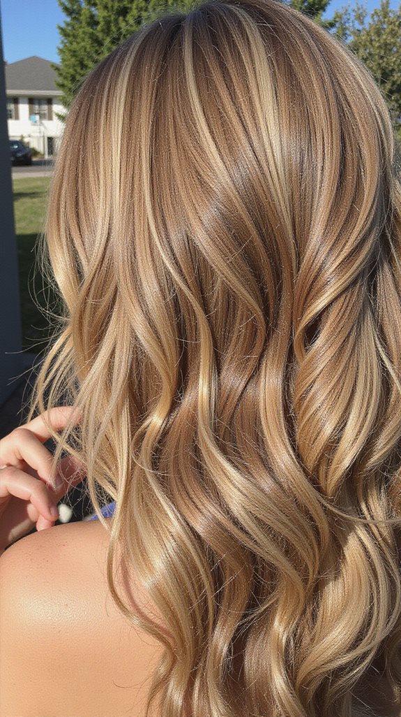 cool honey brown hair