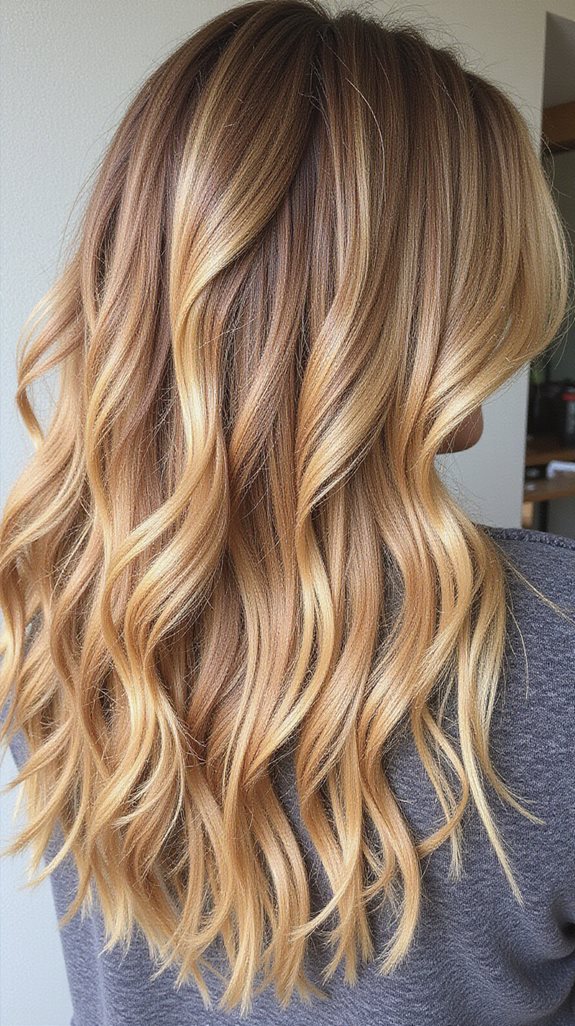 creamy dark butter blonde
