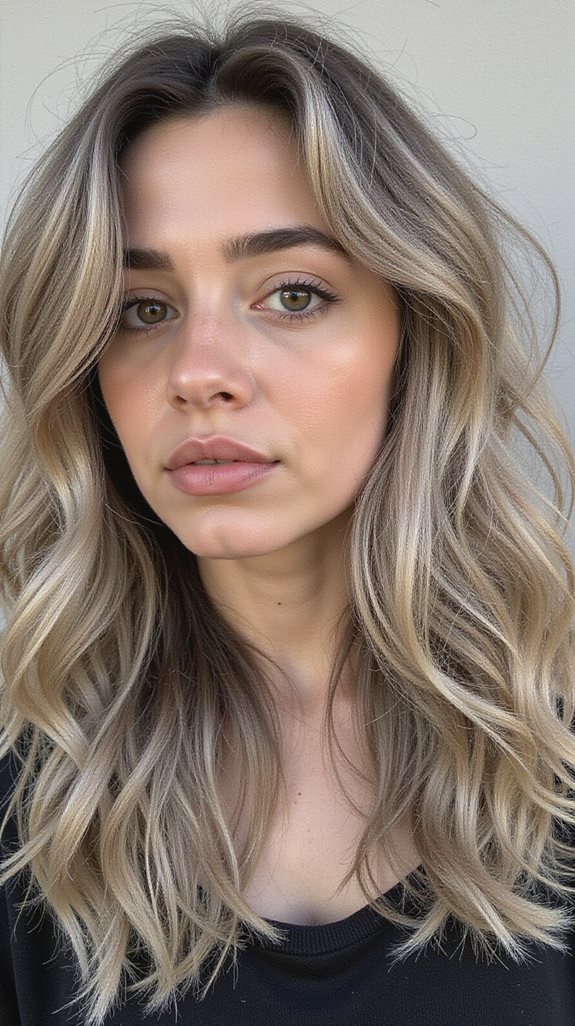edgy low maintenance smoky blonde