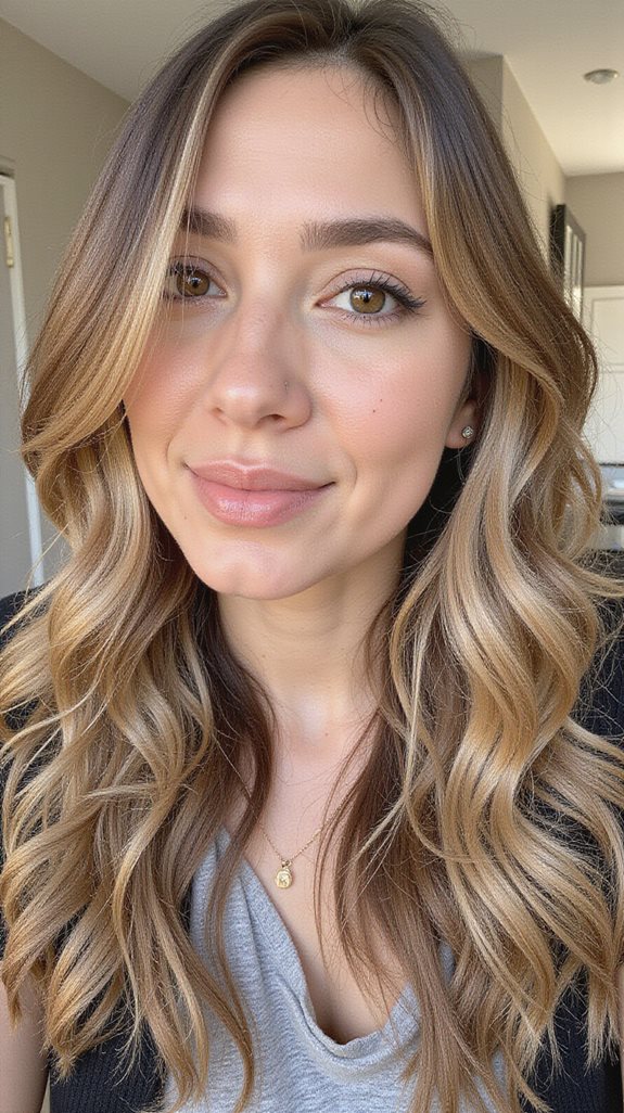 effortless dark blonde upkeep