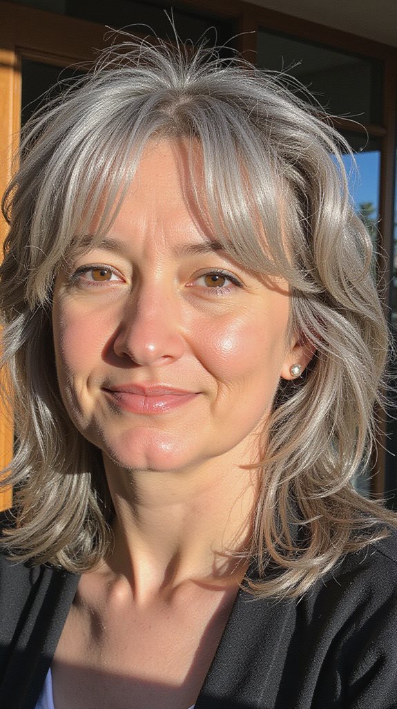 effortless gray hairstyle tips