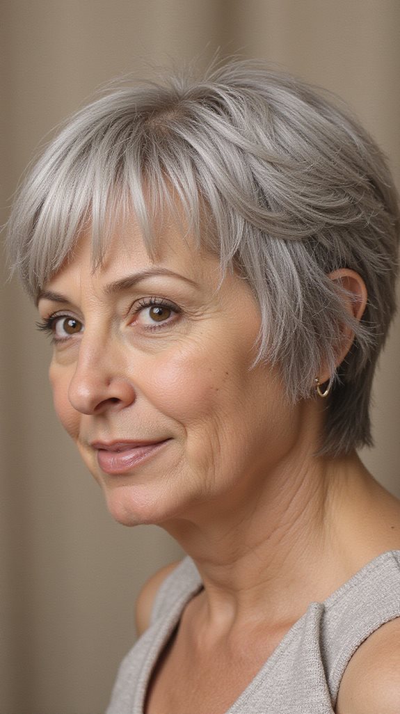 effortless natural gray elegance