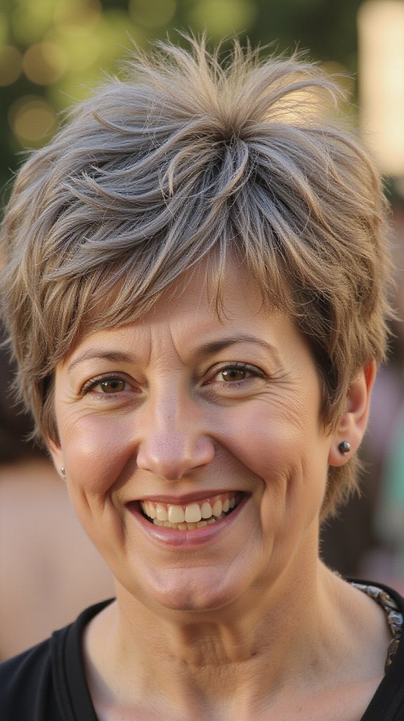 effortless shaggy pixie style