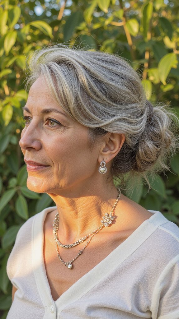 effortless summer updo styles