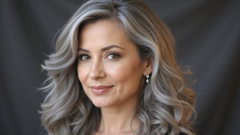 elegant gray hairstyles ideas