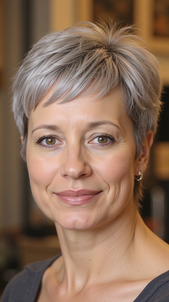 feathered layers for gray