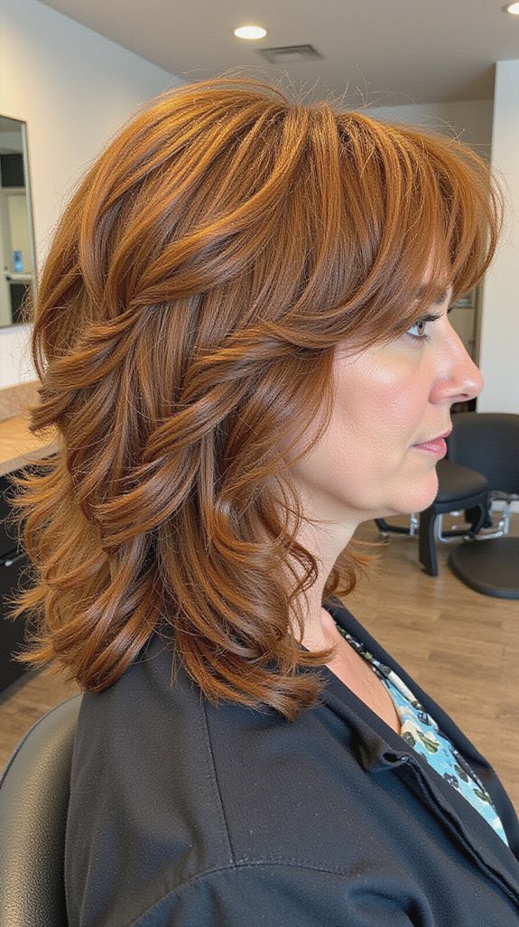 feathered layers for volume