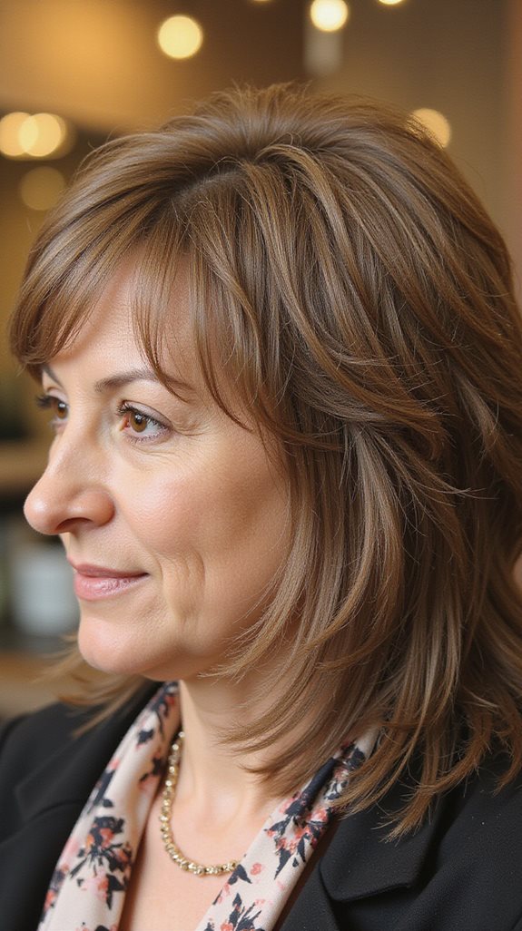 flattering collarbone length hairstyles