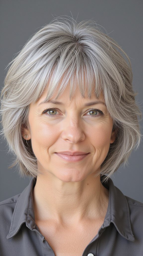 flattering textured crop hairstyle